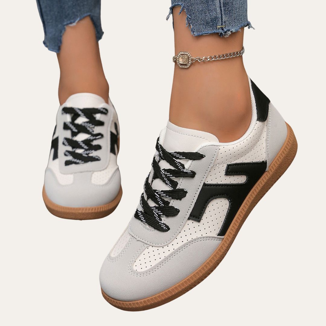 Coralie | Women’s Lace Up Casual Sneakers — TOPNEWPLACE