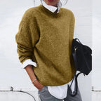 Poppy | Crew Neck Knit Sweater — TOPNEWPLACE
