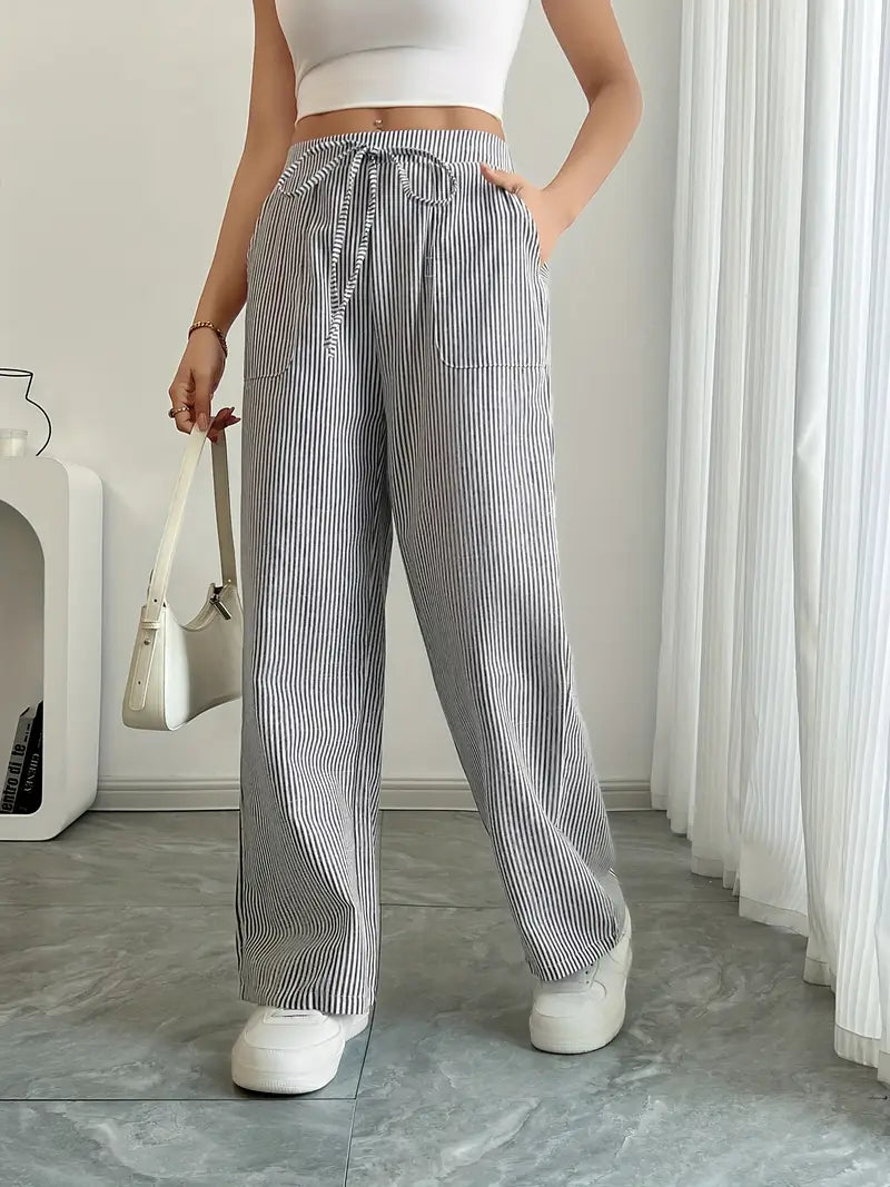 Bernice | Women’s Boho Beach Flare Trousers