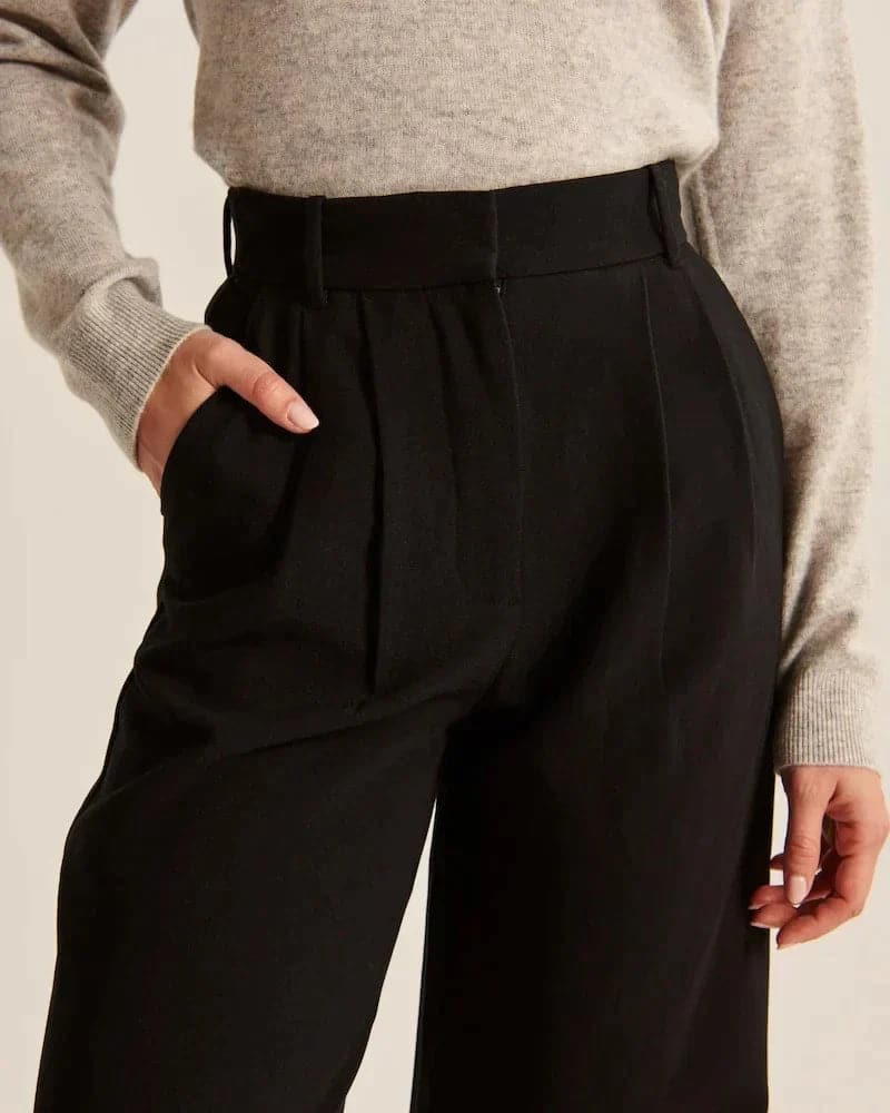 Women's High-Rise Wide Leg Casual Pants — TOPNEWPLACE (view 12)
