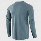 Men's Knit Long Sleeve Henley — view 14