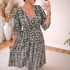 Women's A-Line V-Neck Maxi Dress — view 2