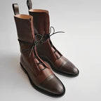 Silvia | Women’s Lace Up Mid Calf Boots