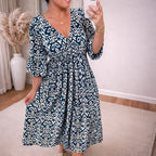 Women's A-Line V-Neck Maxi Dress — view 5