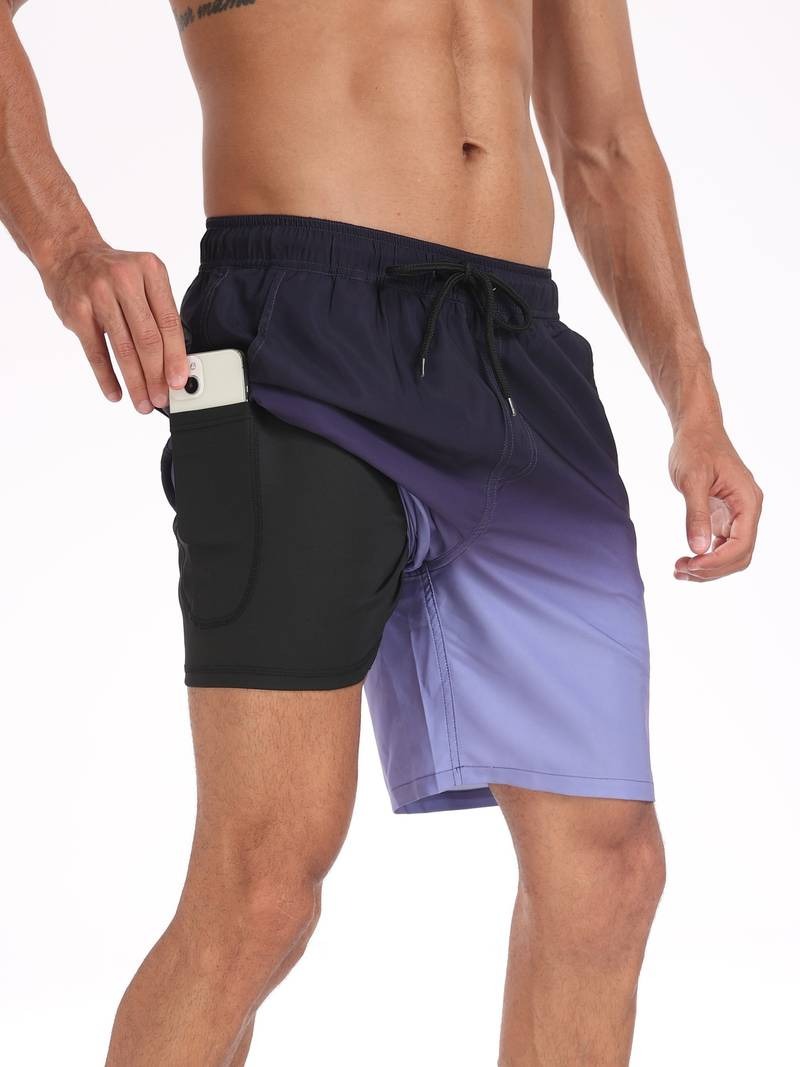 Henry | Flamingo Print Swim Trunks
