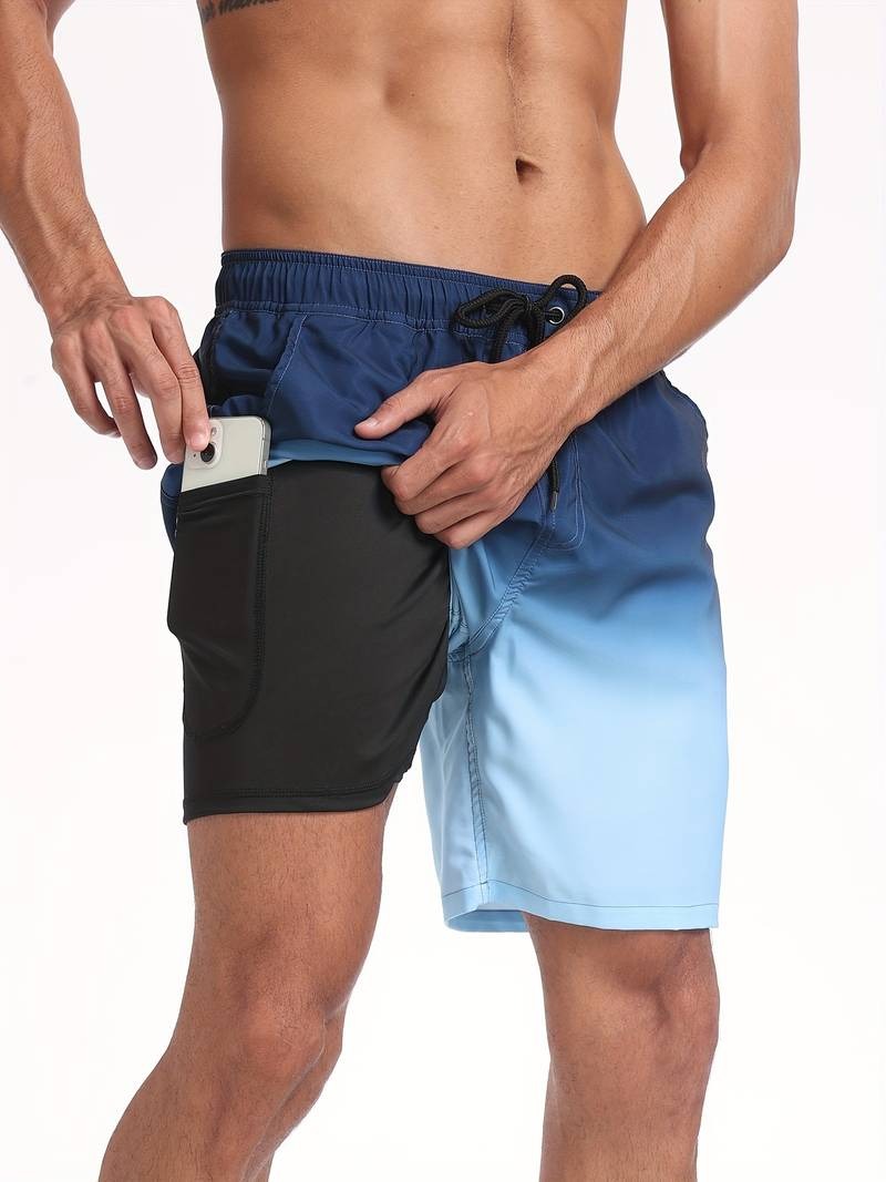 Henry | Flamingo Print Swim Trunks