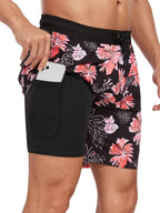 Henry | Flamingo Print Swim Trunks — TOPNEWPLACE (view 12)