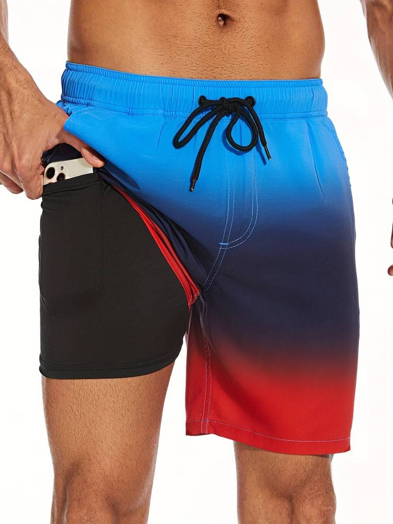 Henry | Flamingo Print Swim Trunks