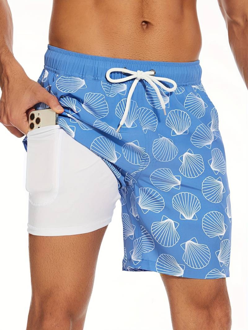 Henry | Flamingo Print Swim Trunks — TOPNEWPLACE (view 10)