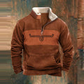 Jasper | Fleece Quarter Zip Sweatshirt — TOPNEWPLACE (view 2)