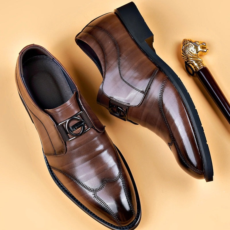 Thomas | Formal Dress Loafers — TOPNEWPLACE (view 4)