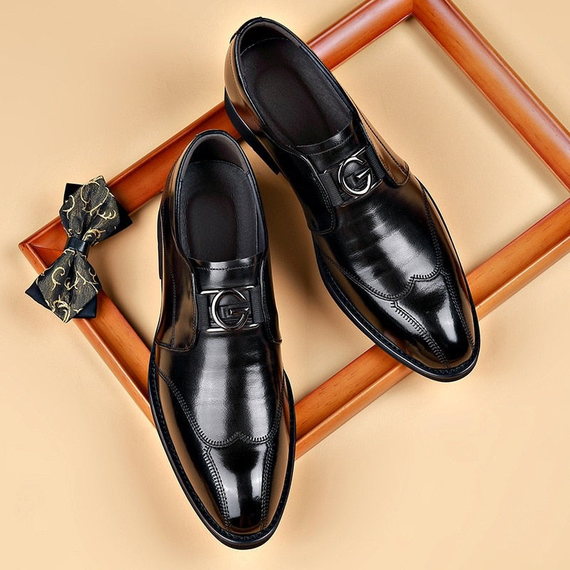Thomas | Formal Dress Loafers — TOPNEWPLACE (view 2)
