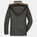 Oliver | Fur Hooded Winter Parka Coat — TOPNEWPLACE (view 7)