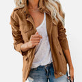 Pocket Detail Zip Jacket — Warm