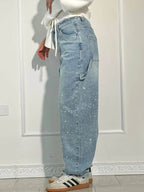 Lisette | Women’s Utility Baggy Denim Pants — TOPNEWPLACE (view 7)