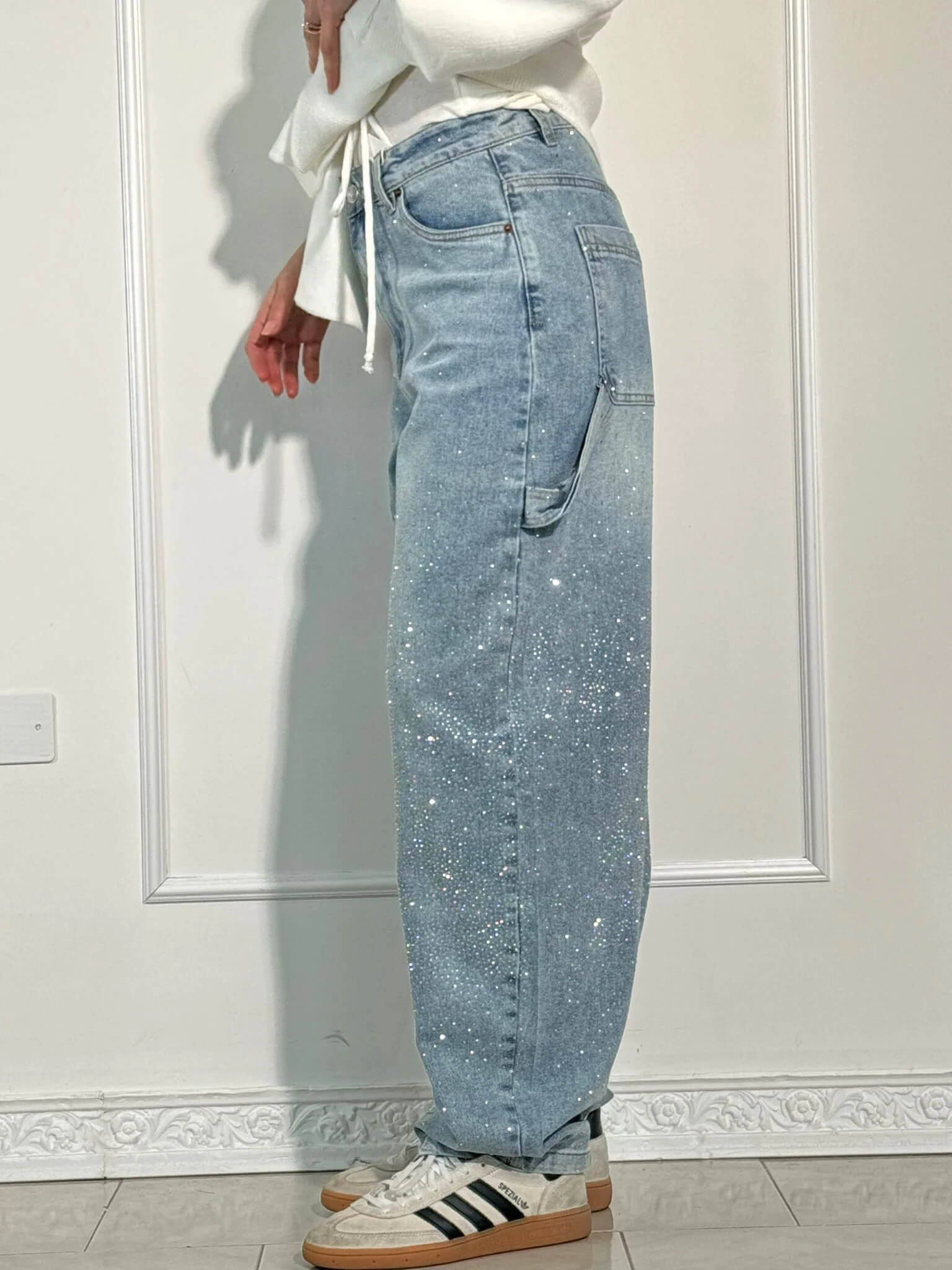 Lisette | Women’s Utility Baggy Denim Pants — TOPNEWPLACE (view 7)