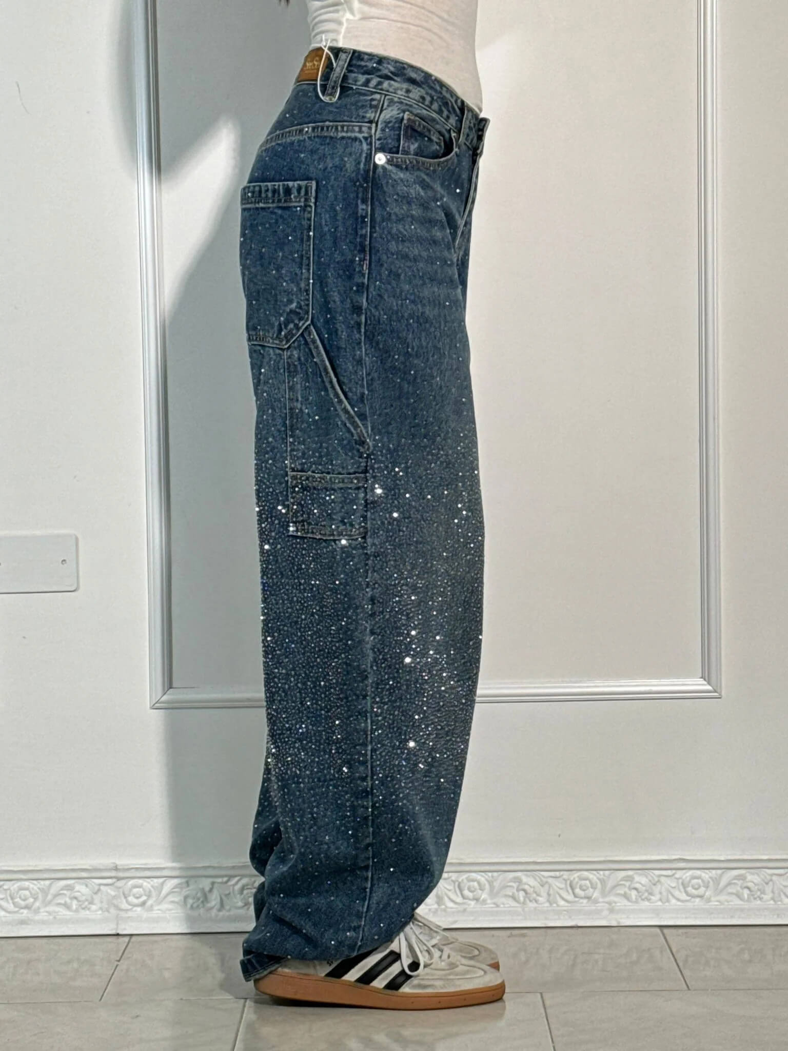 Lisette | Women’s Utility Baggy Denim Pants — TOPNEWPLACE (view 2)