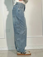 Lisette | Women’s Utility Baggy Denim Pants — TOPNEWPLACE (view 8)
