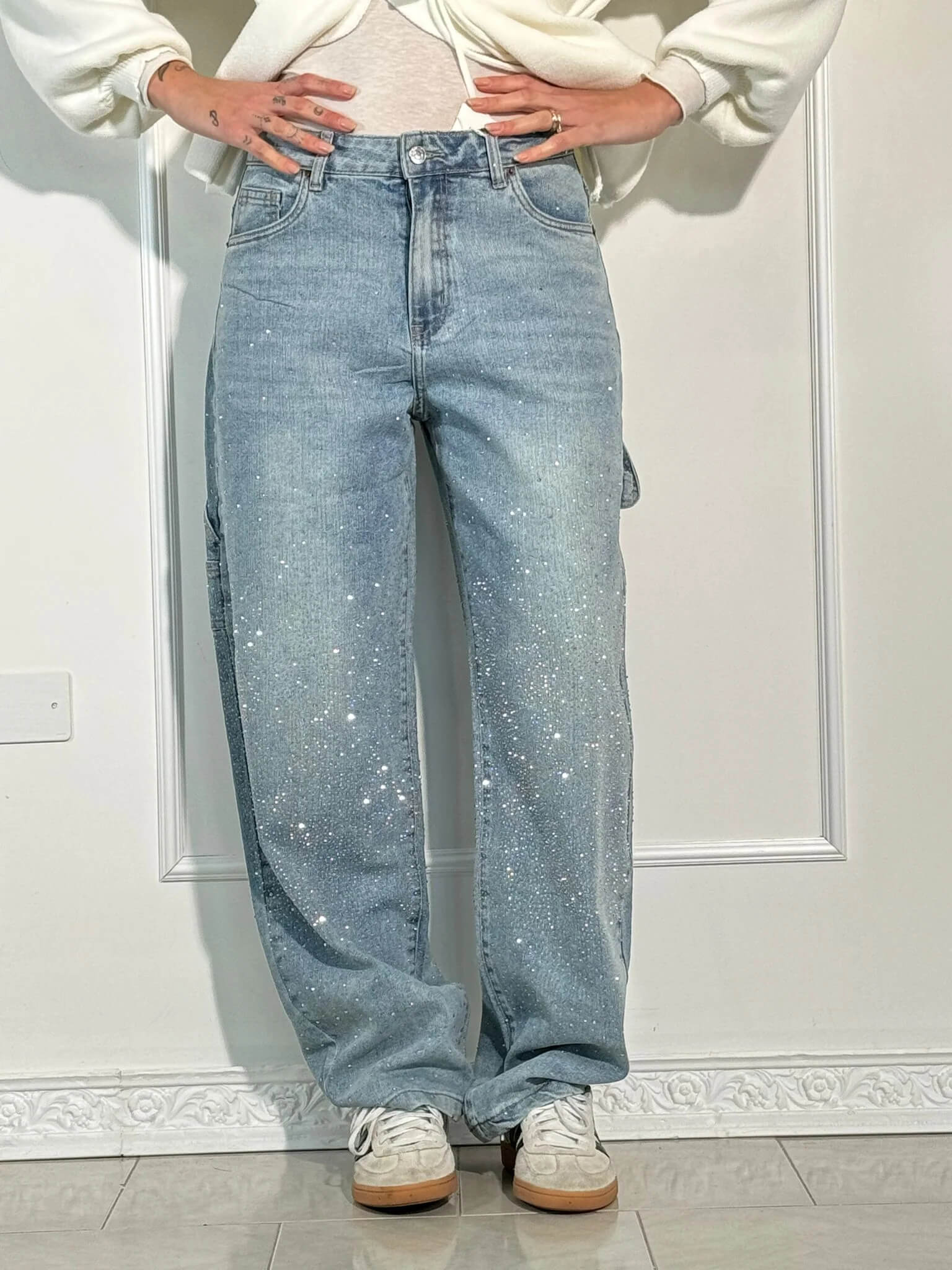 Lisette | Women’s Utility Baggy Denim Pants — TOPNEWPLACE (view 5)