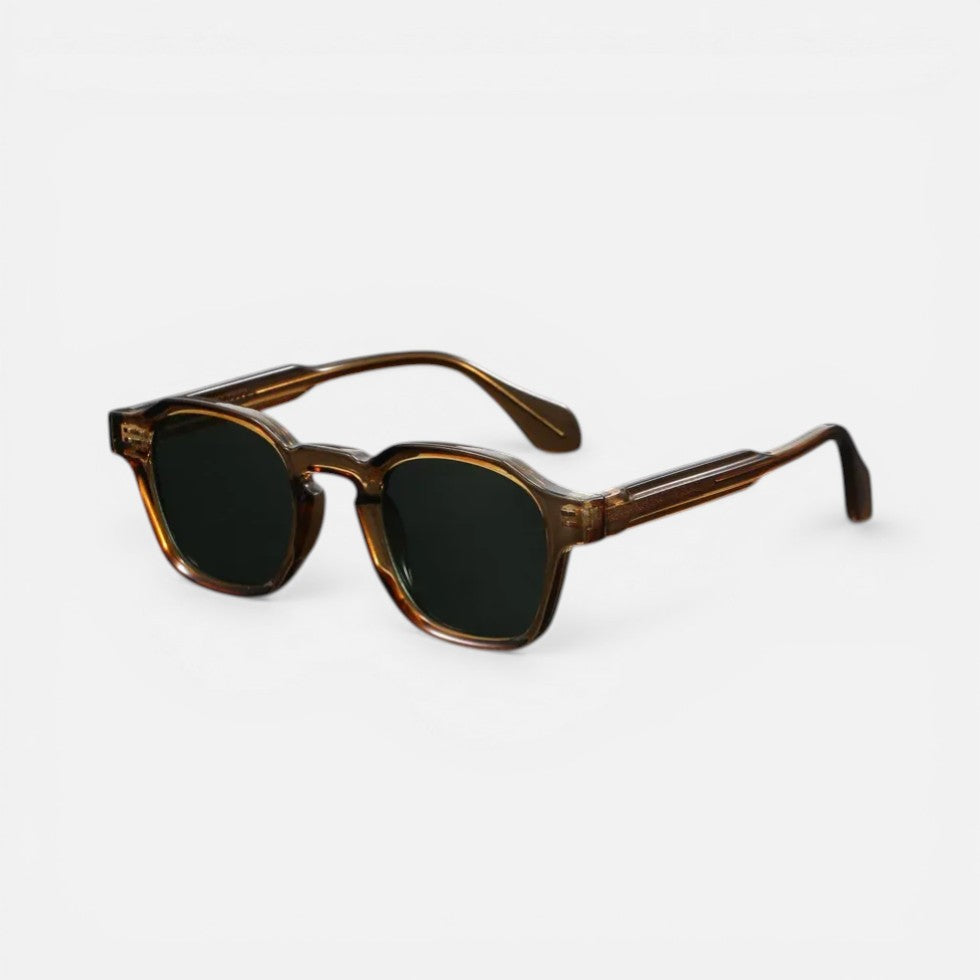 Retro Square Frame Sunglasses — Comfortable