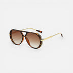 Metal Frame Aviator Sunglasses Gradient Lenses — Comfortable
