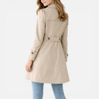 Timeless Button Up Trench Coat — Warm