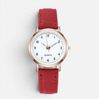 Minimalist Quartz Strap Watch — Comfortable