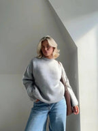 Susanna | Women's Oversized Mohair Crew Neck Jumper