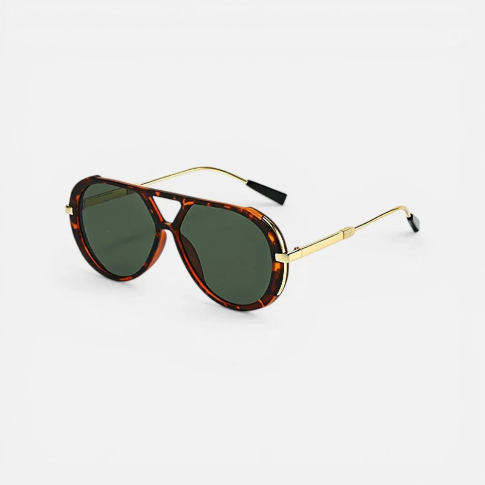 Metal Frame Aviator Sunglasses Gradient Lenses — Comfortable