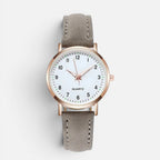 Minimalist Quartz Strap Watch — Comfortable