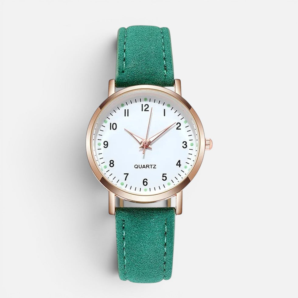 Minimalist Quartz Strap Watch — Comfortable