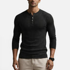 Slim Fit Ribbed Shirt — Breathable