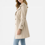 Timeless Button Up Trench Coat — Warm