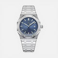 Mens Stainless Steel Analog Wrist Watch — Comfortable