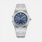 Mens Stainless Steel Analog Wrist Watch — Comfortable