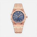 Mens Stainless Steel Analog Wrist Watch — Comfortable