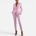 Blazer and Straight Leg Trouser Set — view 7