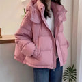 Tamara | Women's Hooded Puffer Jacket with High Neck