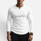 Slim Fit Ribbed Shirt — Breathable