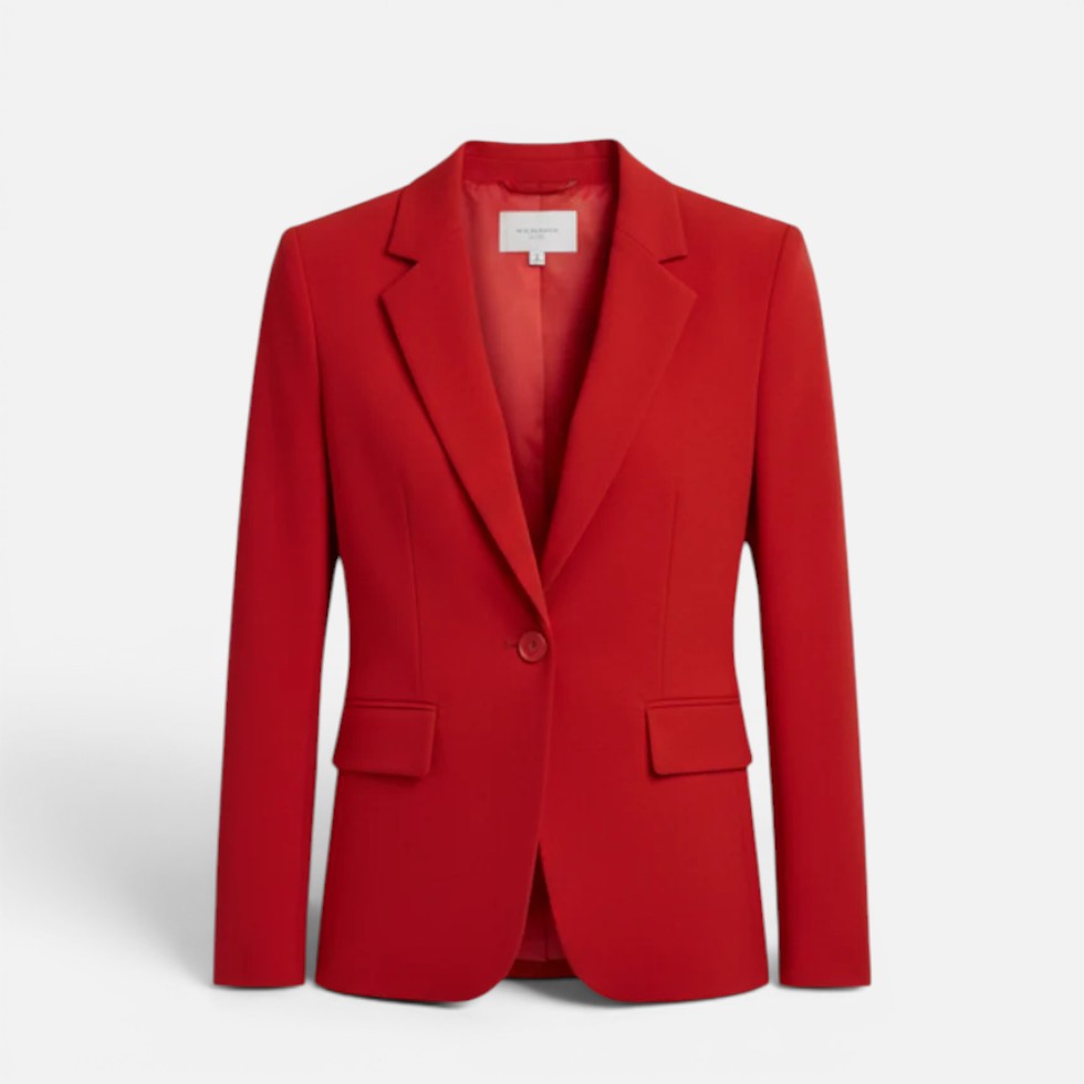Single Button Tailored Blazer — Comfortable