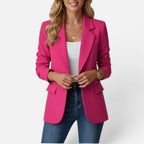 Single Button Tailored Blazer — Comfortable