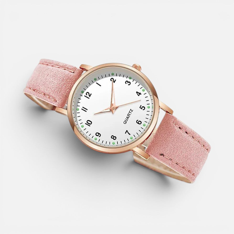 Minimalist Quartz Strap Watch — Comfortable