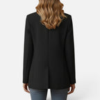 Tailored Single Button Long Sleeve Blazer — Comfortable