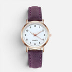 Minimalist Quartz Strap Watch — Comfortable