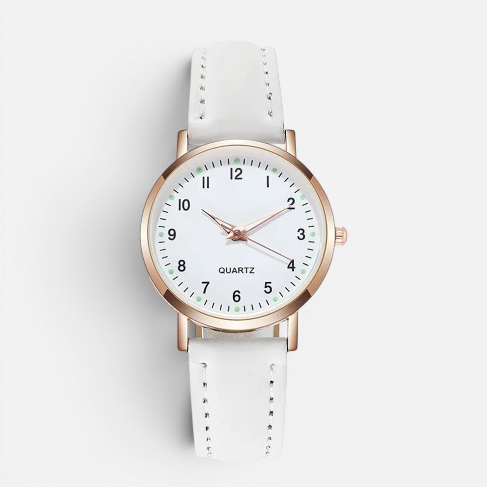 Minimalist Quartz Strap Watch — Comfortable