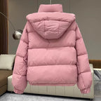 Tamara | Women's Hooded Puffer Jacket with High Neck