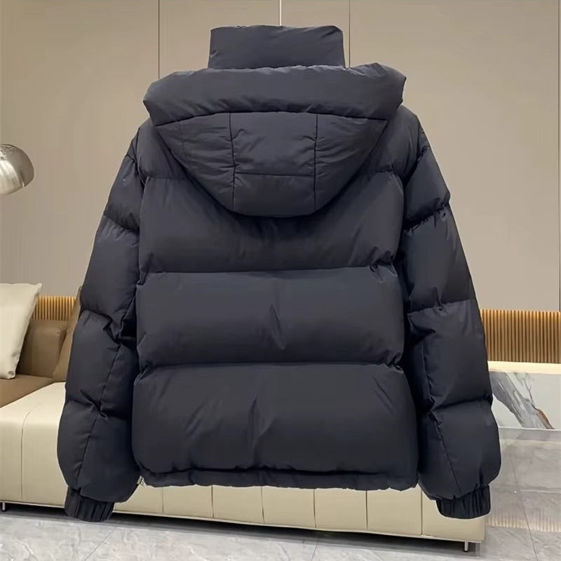 Tamara | Women's Hooded Puffer Jacket with High Neck