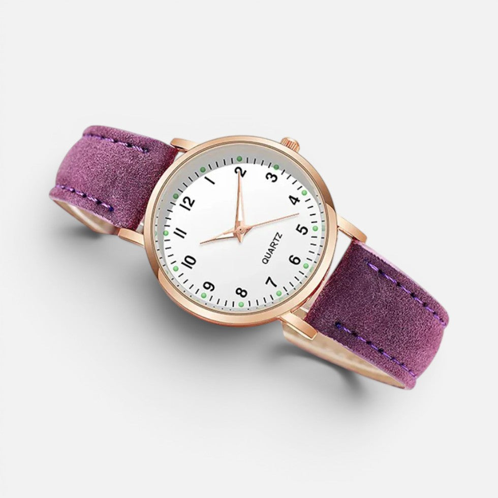 Minimalist Quartz Strap Watch — Comfortable