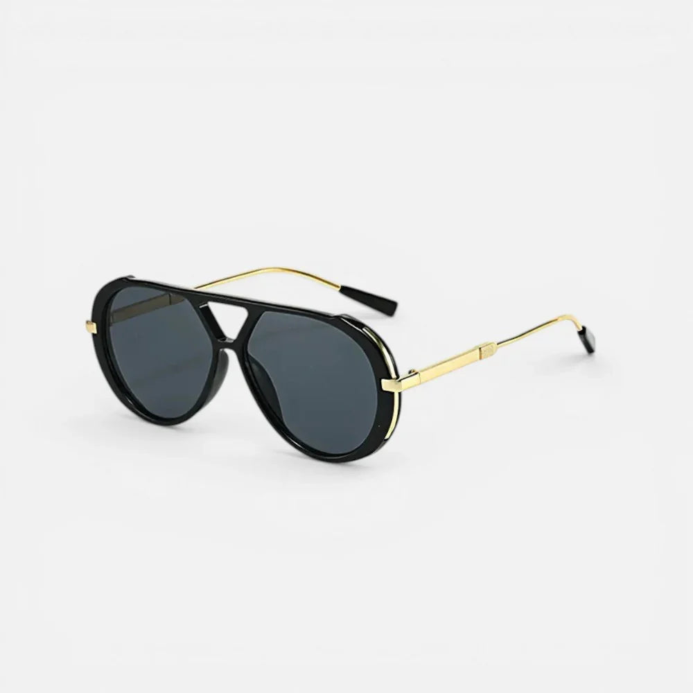 Metal Frame Aviator Sunglasses Gradient Lenses — Comfortable