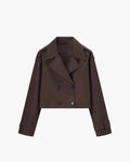 Tatiana | Women's Short Double Breasted Trench Coat